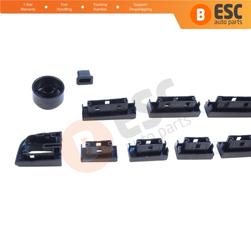 Radio Cd Mp3 Player Button Set for Blaupunkt Fiat Linea Fiorino 225 Grande Punto 199 Citroen Nemo Peugeot Bipper 2007-2016