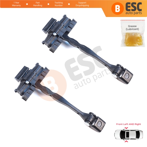 2 Pieces Front Door Hinge Brake Stop Check Assy Limiter Strap for Cupra Formentor SE316 KM7 KMP 2021-On 5FF837179