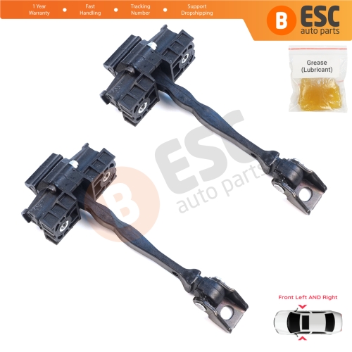 2 Pieces Front Door Hinge Brake Stop Check Assy Limiter Strap for VW ID.3 E11 E12 Cupra Born K11 10A837249