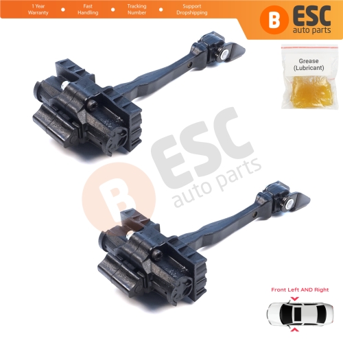 2 Pieces Front Door Hinge Brake Stop Check Assy Limiter Strap for VW ID.3 E11 E12 Cupra Born K11 10A837249