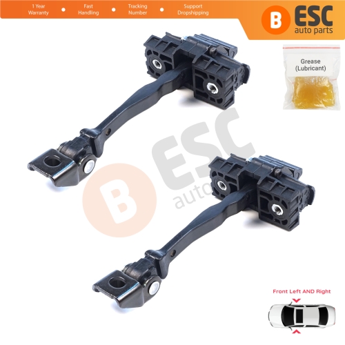 2 Pieces Front Door Hinge Brake Stop Check Assy Limiter Strap for VW ID.3 E11 E12 Cupra Born K11 10A837249
