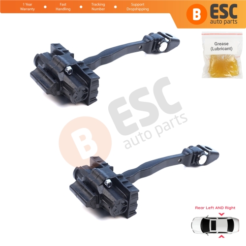 2 Pieces Rear Door Hinge Brake Stop Check Assy Limiter Strap for VW ID.3 E11 E12 Cupra Born K11 10A839249