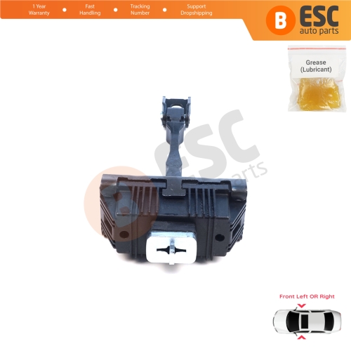 Front Door Hinge Brake Stop Check Assy Limiter Strap for VW Crafter MK2 e-Crafter MAN TGE e-TGE 2017-On 7C0837249A