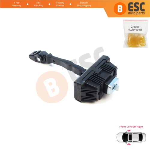Front Door Hinge Brake Stop Check Assy Limiter Strap for VW Crafter MK2 e-Crafter MAN TGE e-TGE 2017-On 7C0837249A