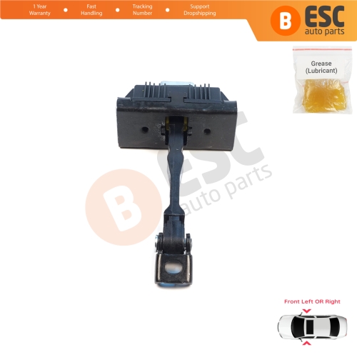 Front Door Hinge Brake Stop Check Assy Limiter Strap for VW Crafter MK2 e-Crafter MAN TGE e-TGE 2017-On 7C0837249A