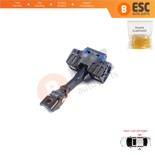 Double Crew Cab Rear Door Hinge Brake Stop Check Assy Limiter Strap for VW Crafter MK2 e-Crafter MAN TGE e-TGE 2017-On 7CA839249A
