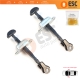 2 Pieces Front Door Hinge Brake Stop Check Assy Limiter Strap for Mitsubishi L200 Triton MK4 KA KB 2004-2018 Pajero Sport MK2 KH KG 5702A080