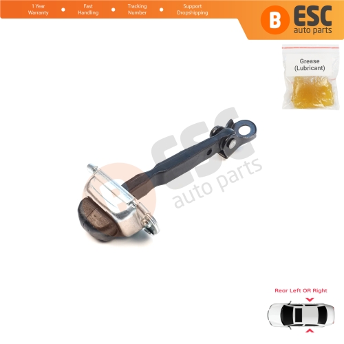 Rear Door Hinge Brake Stop Check Assy Limiter Strap for Mitsubishi L200 Triton MK4 KA KB 2004-2018 Pajero Sport MK2 KH KG 5732A043