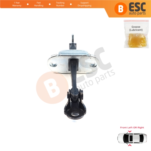 Front Door Hinge Brake Stop Check Assy Limiter Strap for Mitsubishi L200 Triton MK5 KJ KK KL Pajero Sport MK3 Fiat Fullback MK1 5702A229