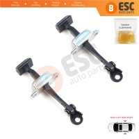 2 Pieces Rear Door Hinge Brake Stop Check Assy Limiter Strap for Mitsubishi L200 Triton MK5 KJ KK KL Pajero Sport MK3 Fiat Fullback MK1 5732A146