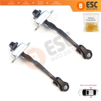 2 Pieces Rear Door Hinge Brake Stop Check Assy Limiter Strap for Mitsubishi Eclipse Cross MK1 GK GL YA YB 2017-2025 5732A155