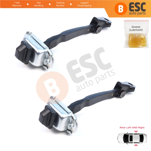 2 Pieces Rear Door Hinge Brake Stop Check Assy Limiter Strap for Mitsubishi Eclipse Cross MK1 GK GL YA YB 2017-2025 5732A155