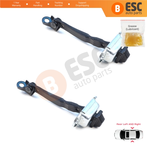 2 Pieces Rear Door Hinge Brake Stop Check Assy Limiter Strap for Mitsubishi Eclipse Cross MK1 GK GL YA YB 2017-2025 5732A155