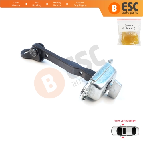 Front Door Hinge Brake Stop Check Assy Limiter Strap for Mitsubishi Mirage MK6 Attrage Space Star A00/LA, A10 2012-On 5702A137