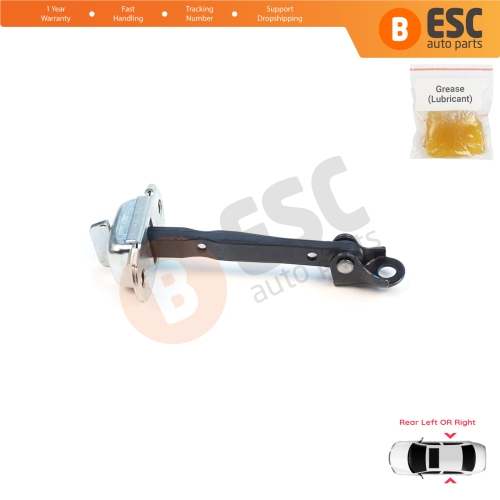 Rear Door Hinge Brake Stop Check Assy Limiter Strap for Mitsubishi Mirage MK6 Attrage Space Star A00/LA, A10 2012-On 5732A092