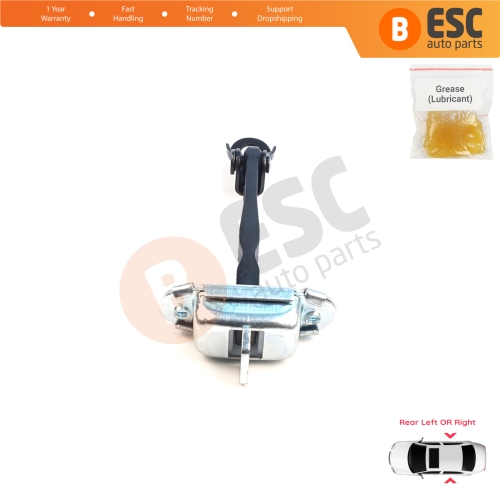 Rear Door Hinge Brake Stop Check Assy Limiter Strap for Mitsubishi Mirage MK6 Attrage Space Star A00/LA, A10 2012-On 5732A092