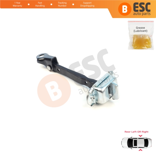 Rear Door Hinge Brake Stop Check Assy Limiter Strap for Mitsubishi Mirage MK6 Attrage Space Star A00/LA, A10 2012-On 5732A092