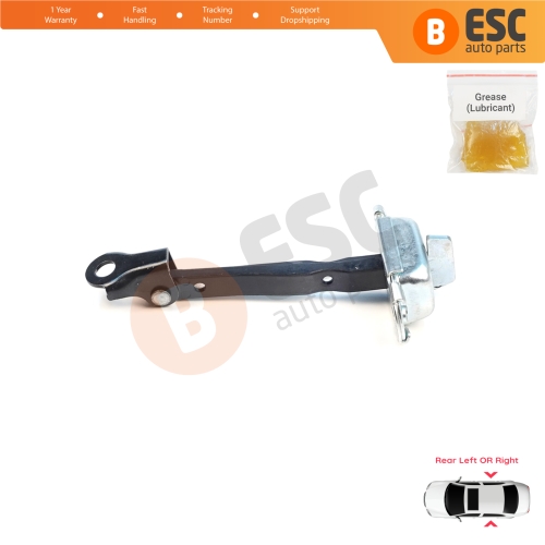Rear Door Hinge Brake Stop Check Assy Limiter Strap for Mitsubishi Mirage MK6 Attrage Space Star A00/LA, A10 2012-On 5732A092