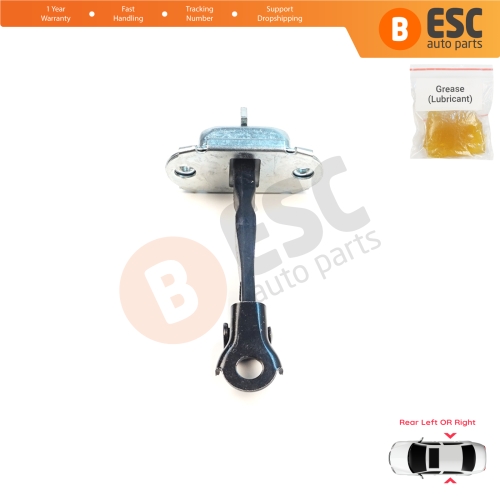 Rear Door Hinge Brake Stop Check Assy Limiter Strap for Mitsubishi Mirage MK6 Attrage Space Star A00/LA, A10 2012-On 5732A092