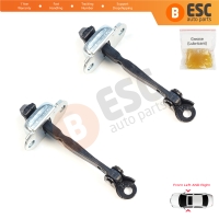 2 Pieces Front Door Hinge Brake Stop Check Assy Limiter Strap for Mitsubishi Outlander MK3 GG GF ASX MK1 GA Delica D:5 RVR MK3 GA 5702A239
