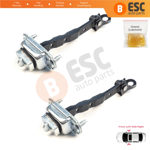 2 Pieces Front Door Hinge Brake Stop Check Assy Limiter Strap for Subaru Forester MK5 SK 2019-2025 61124SJ000