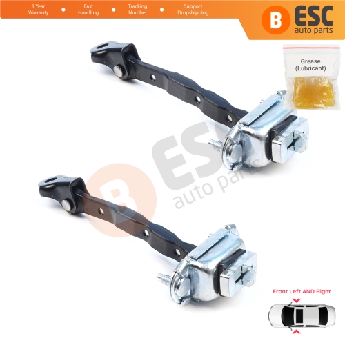 2 Pieces Front Door Hinge Brake Stop Check Assy Limiter Strap for Subaru Forester MK5 SK 2019-2025 61124SJ000