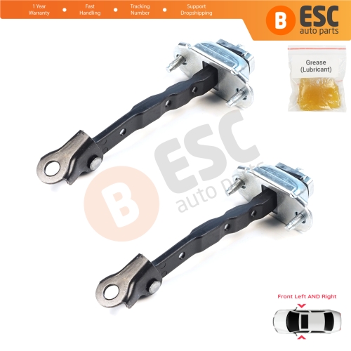 2 Pieces Front Door Hinge Brake Stop Check Assy Limiter Strap for Subaru Forester MK5 SK 2019-2025 61124SJ000