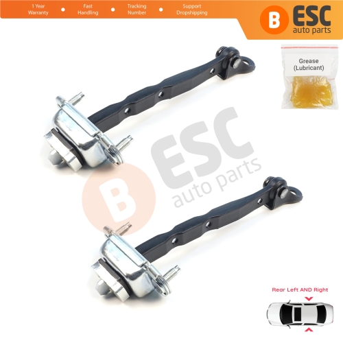 2 Pieces Rear Door Hinge Brake Stop Check Assy Limiter Strap for Subaru Forester MK5 SK 2019-2025 62124SJ000