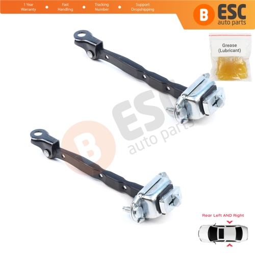2 Pieces Rear Door Hinge Brake Stop Check Assy Limiter Strap for Subaru Forester MK5 SK 2019-2025 62124SJ000