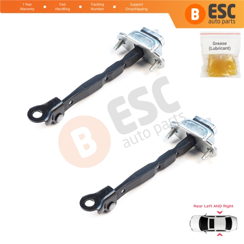 2 Pieces Rear Door Hinge Brake Stop Check Assy Limiter Strap for Subaru Forester MK5 SK 2019-2025 62124SJ000