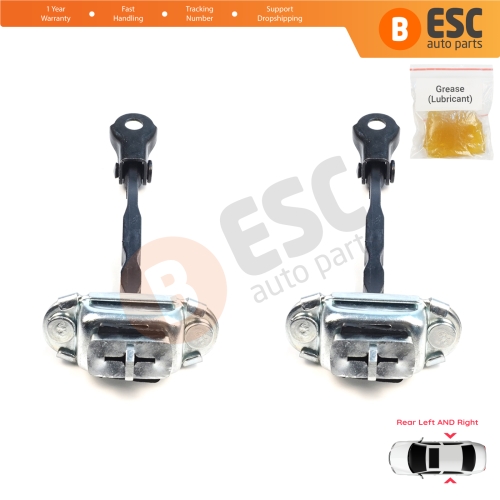 2 Pieces Rear Door Hinge Brake Stop Check Assy Limiter Strap for Subaru Impreza MK3 4 GE GV GJ GP WRX Exiga Forester MK3 SH XV Crosstrek GP Levorg 62124FJ000