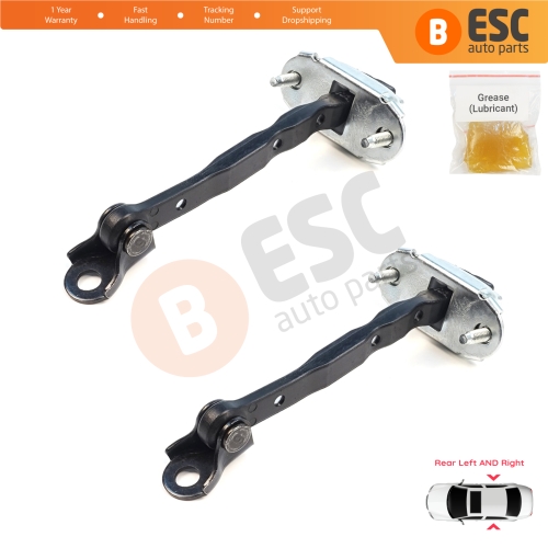 2 Pieces Rear Door Hinge Brake Stop Check Assy Limiter Strap for Subaru Impreza MK3 4 GE GV GJ GP WRX Exiga Forester MK3 SH XV Crosstrek GP Levorg 62124FJ000