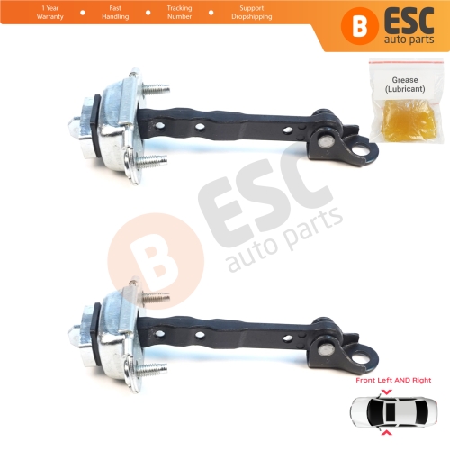 2 Pieces Front Door Hinge Brake Stop Check Assy Limiter Strap for Subaru Impreza MK5 GK GT XV Crosstrek MK2 GT G24 61124FL001