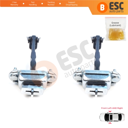 2 Pieces Front Door Hinge Brake Stop Check Assy Limiter Strap for Subaru Impreza MK5 GK GT XV Crosstrek MK2 GT G24 61124FL001