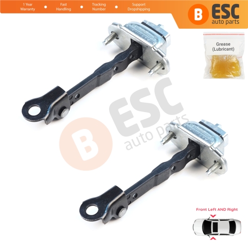 2 Pieces Front Door Hinge Brake Stop Check Assy Limiter Strap for Subaru Impreza MK5 GK GT XV Crosstrek MK2 GT G24 61124FL001