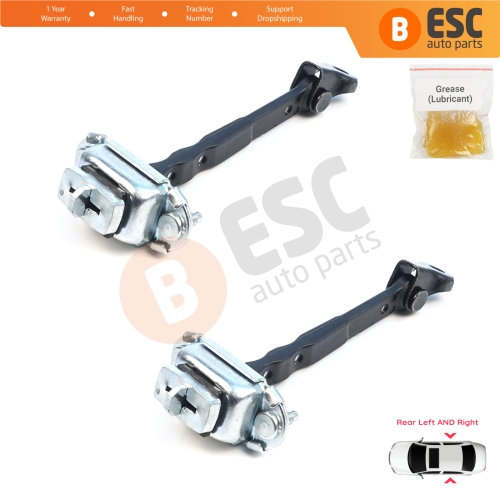 2 Pieces Rear Door Hinge Brake Stop Check Assy Limiter Strap for Subaru Impreza MK5 GK GT XV Crosstrek MK2 GT G24 62124FL001