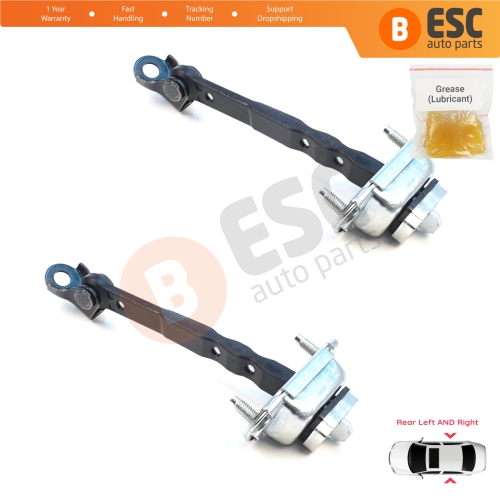 2 Pieces Rear Door Hinge Brake Stop Check Assy Limiter Strap for Subaru Impreza MK5 GK GT XV Crosstrek MK2 GT G24 62124FL001