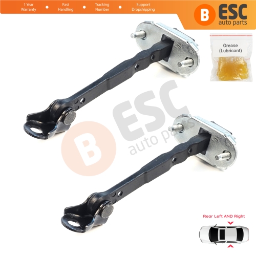 2 Pieces Rear Door Hinge Brake Stop Check Assy Limiter Strap for Subaru Impreza MK5 GK GT XV Crosstrek MK2 GT G24 62124FL001