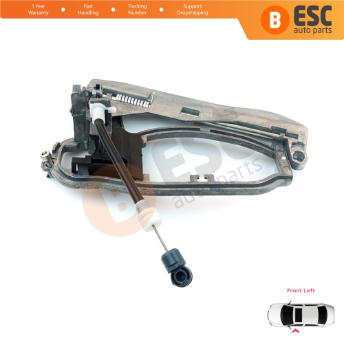 Car Door Handle Housing Carrier Bracket Housing Front Left 51218243615 For BMW X5 E53 2000-2006
