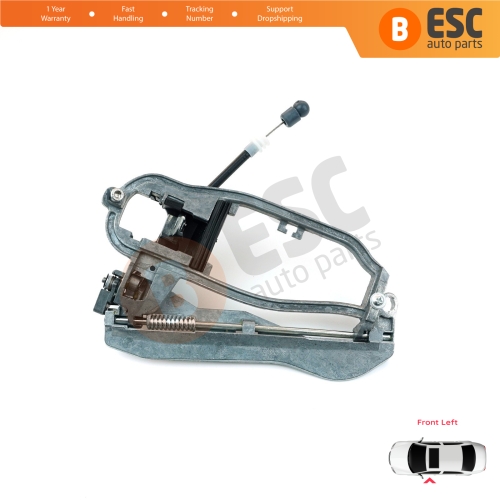 Car Door Handle Housing Carrier Bracket Housing Front Left 51218243615 For BMW X5 E53 2000-2006