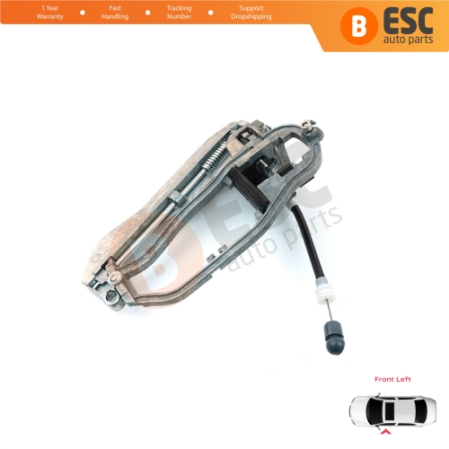 Car Door Handle Housing Carrier Bracket Housing Front Left 51218243615 For BMW X5 E53 2000-2006