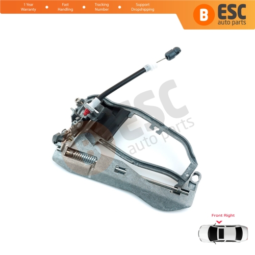 Car Door Handle Housing Carrier Bracket Front Right 51218243616 For BMW X5 E53 2000-2006
