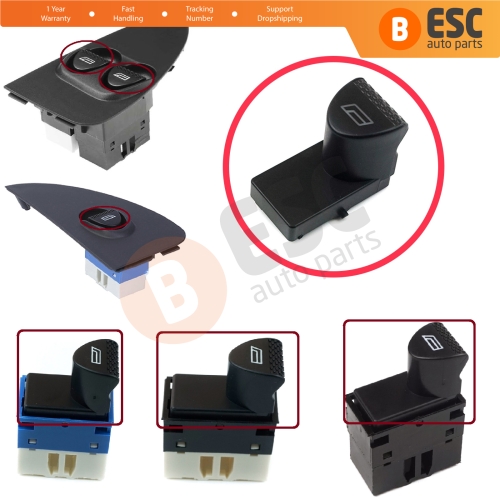 Window Switch Button Cover For Fiat Siena Albea Palio MK1 178 Strada 178 278 98809717 18 19