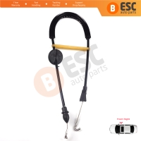 Inner Door Release Latch Bowden Cable Front Right 58 cm For VW Caddy MK3 2K 2004-2015 Touran MK1 1T 2003-2015 2K0837114B 