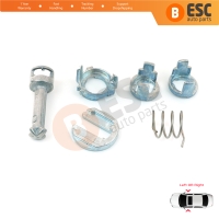 Door Lock Cylinder Barrel Repair Kit 40 mm for BMW X3 E83 X5 E53 51217035421