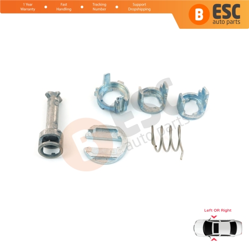 Door Lock Cylinder Barrel Repair Kit 40 mm for BMW X3 E83 X5 E53 51217035421