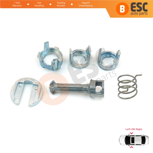 Door Lock Cylinder Barrel Repair Kit 40 mm for BMW X3 E83 X5 E53 51217035421