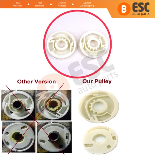 Left Side Electric Sliding Door Guide Rail Wheel Repair Kit for VW Transporter T5 T6 Caravelle Multivan 2003-2024 7E1843871