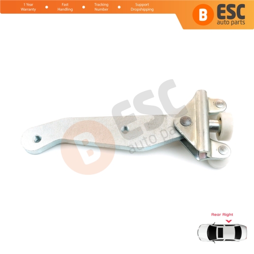 Right Side Rear Sliding Door Lower Roller Guide Hinge for VW Transporter T4 Caravelle Multivan 1990-2003 701843406B 