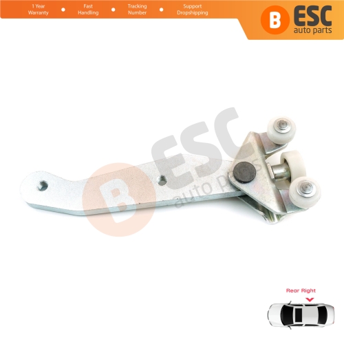 Right Side Rear Sliding Door Lower Roller Guide Hinge for VW Transporter T4 Caravelle Multivan 1990-2003 701843406B 